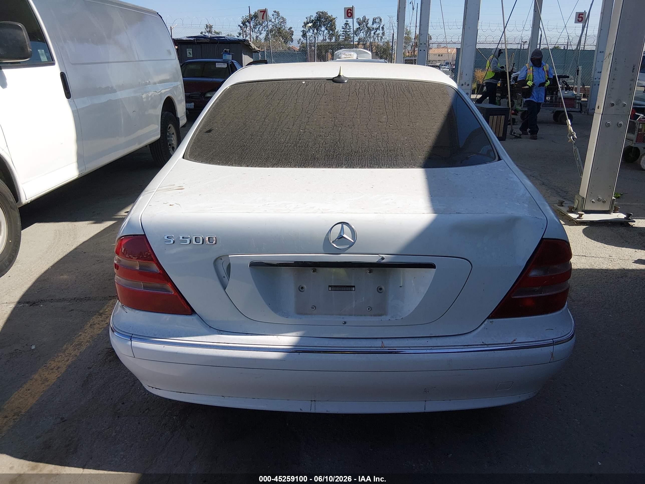 2000 Mercedes-benz S 430   Белый vin: WDBNG70J3YA092678