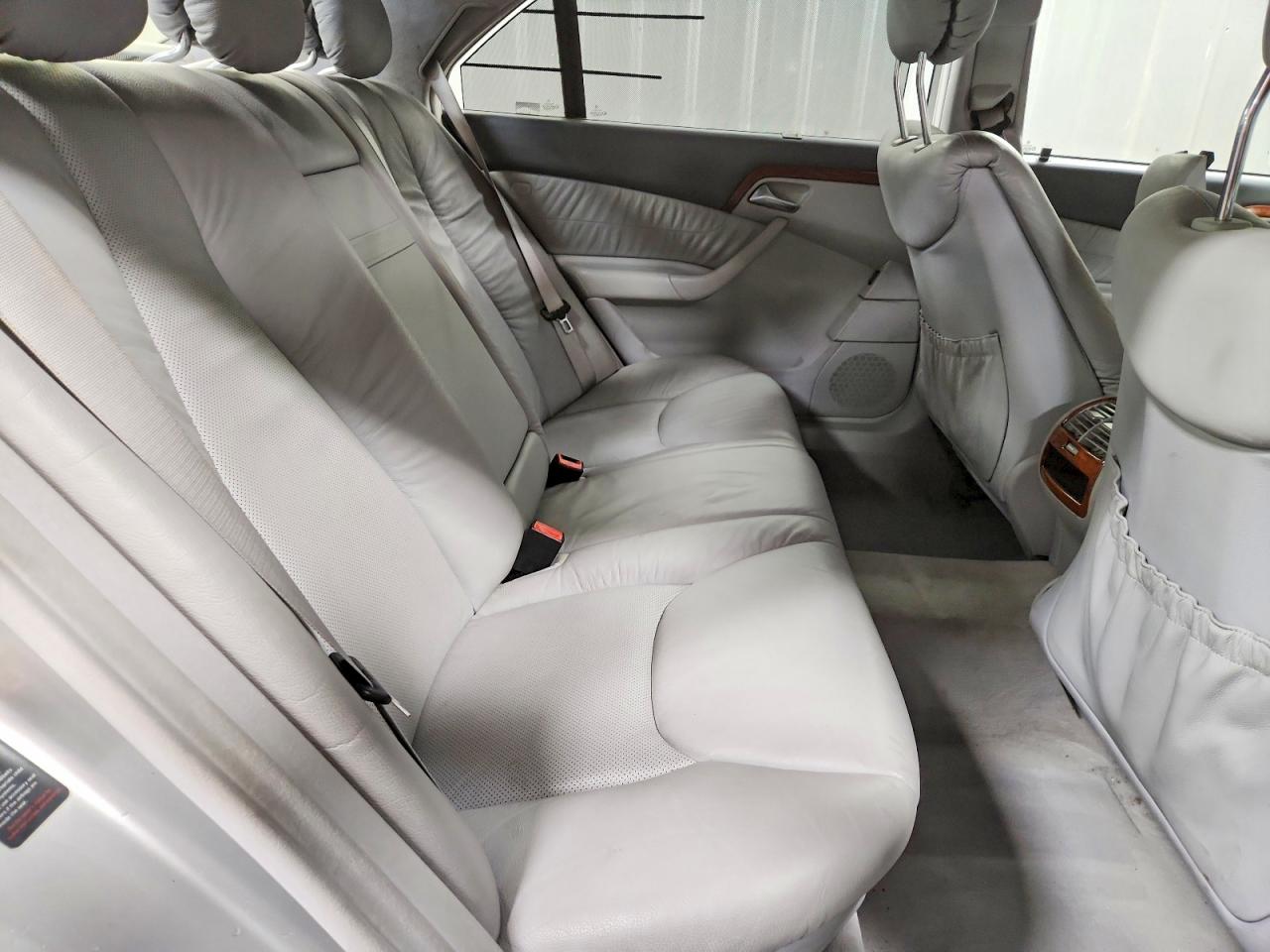 2002 Mercedes-benz S 430 Silver vin: WDBNG70J42A294792