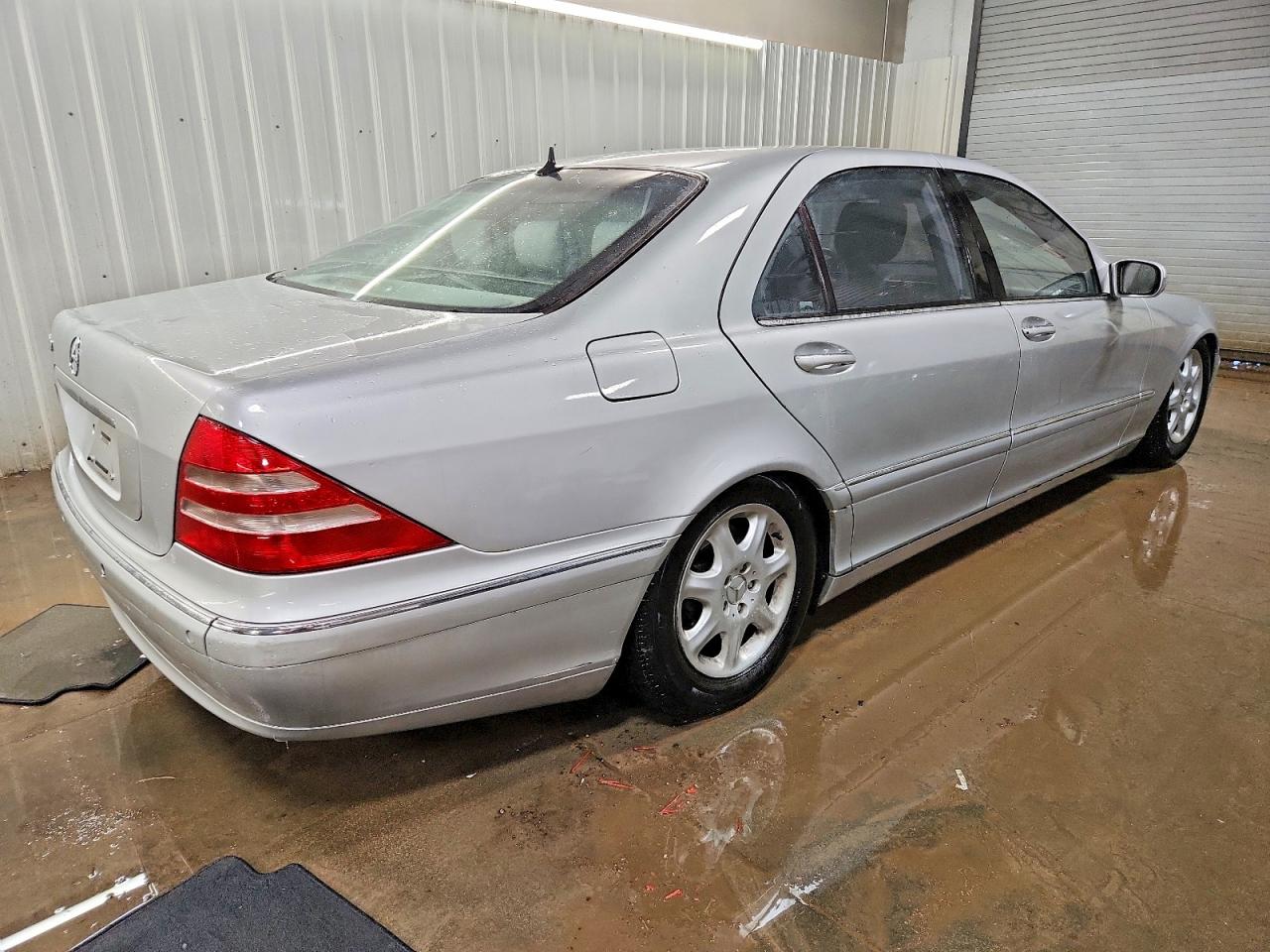 2002 Mercedes-benz S 430 Silver vin: WDBNG70J42A294792