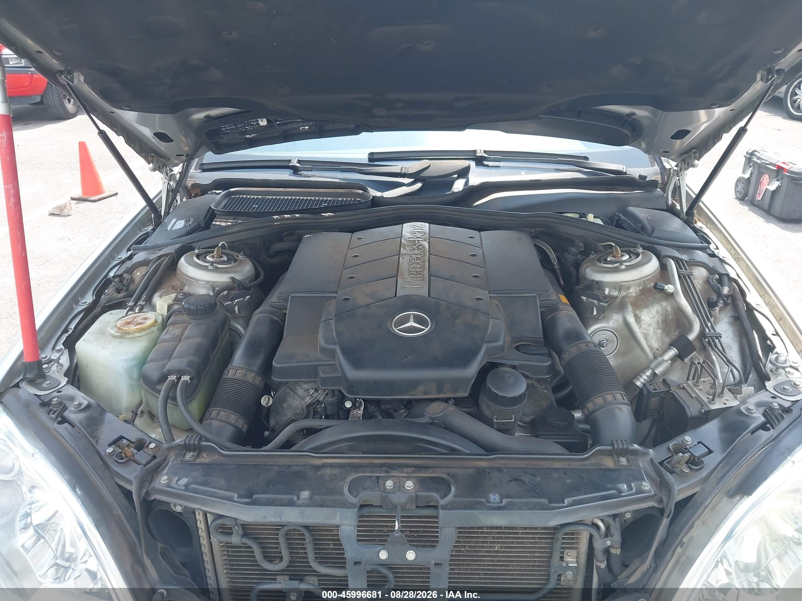 2003 Mercedes-benz S 430 Silver vin: WDBNG70J43A332393