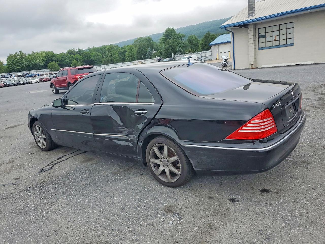 2004 Mercedes-benz S 430 Черный vin: WDBNG70J44A391266