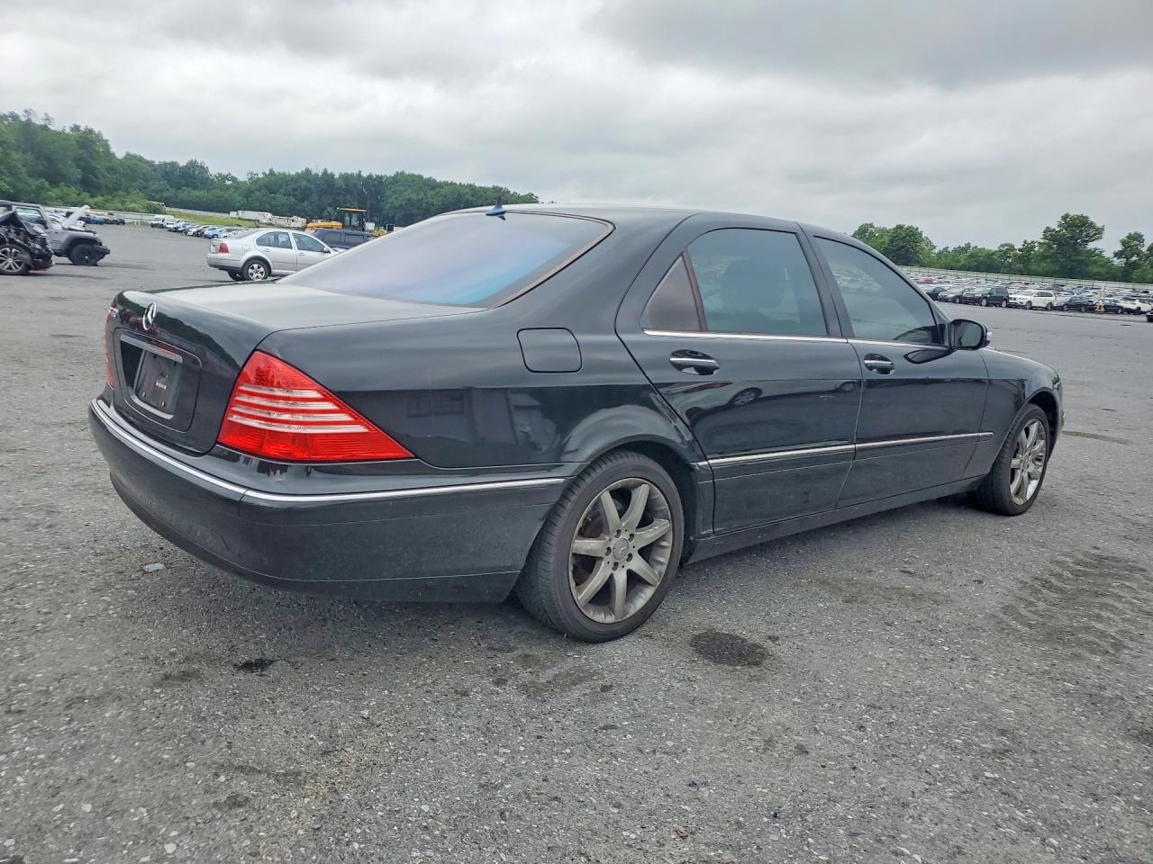 2004 Mercedes-benz S 430 Черный vin: WDBNG70J44A391266