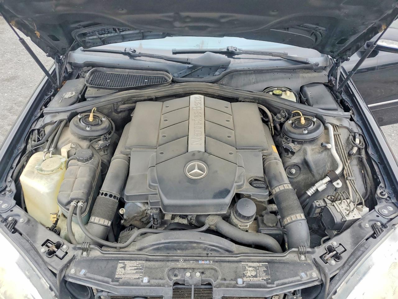 2004 Mercedes-benz S 430 Черный vin: WDBNG70J44A391266