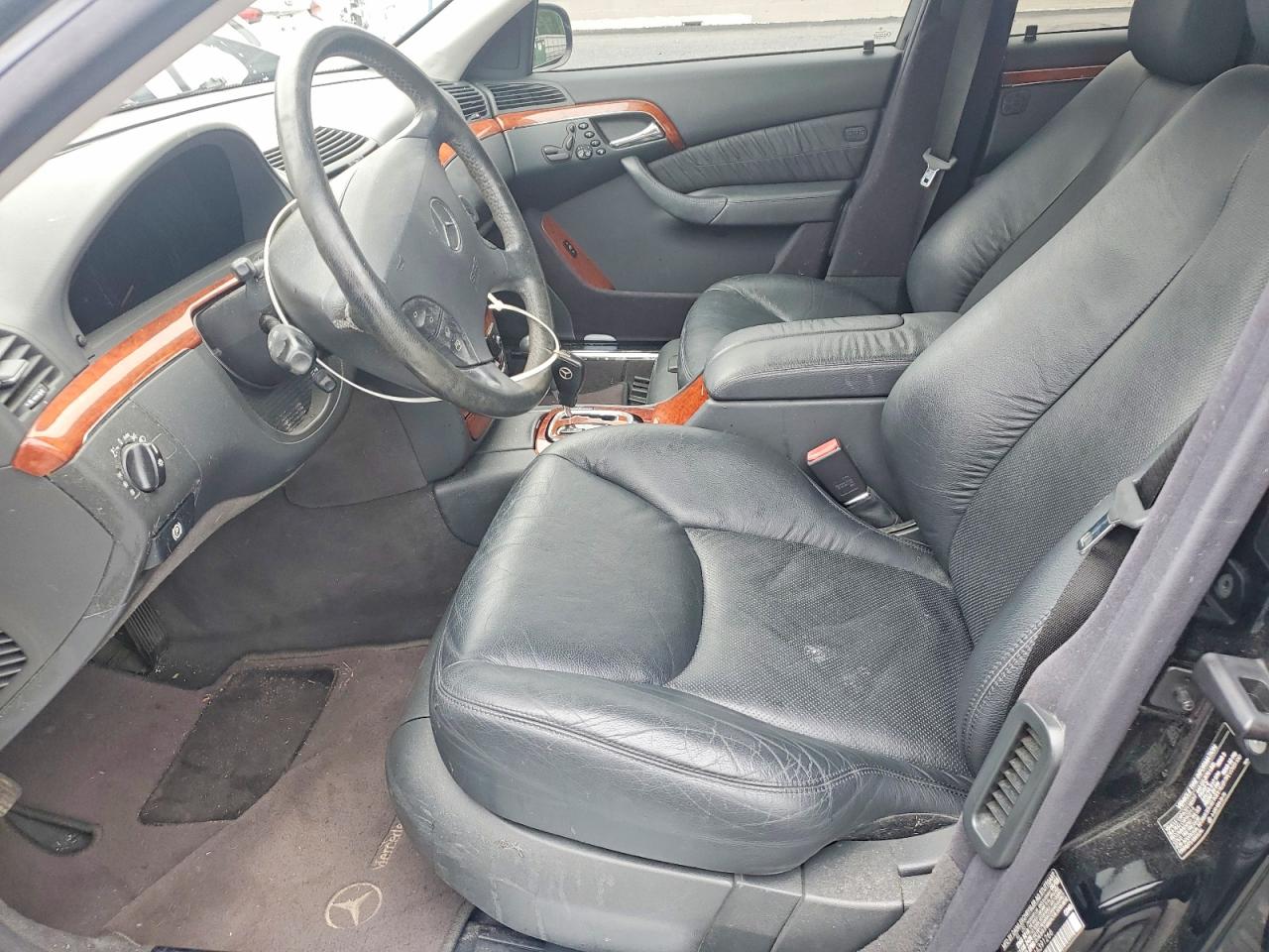 2004 Mercedes-benz S 430 Черный vin: WDBNG70J44A391266