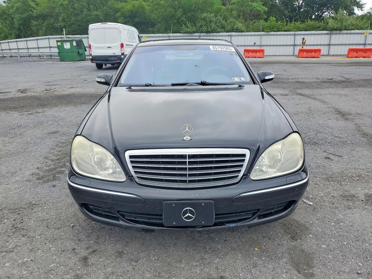 2004 Mercedes-benz S 430 Черный vin: WDBNG70J44A391266