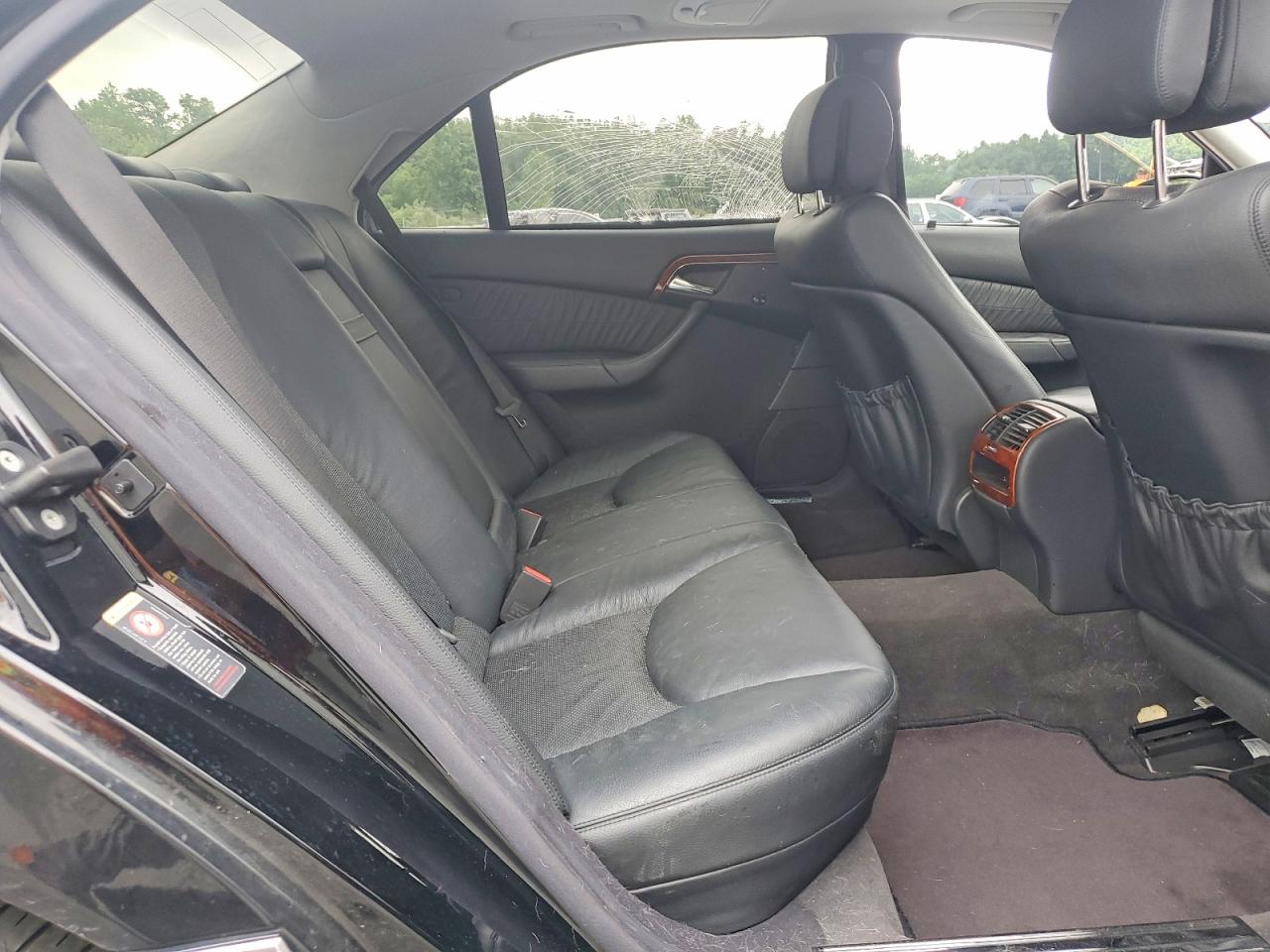 2004 Mercedes-benz S 430 Черный vin: WDBNG70J44A391266