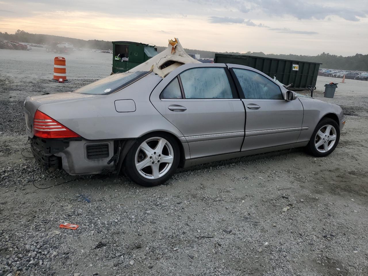 2004 Mercedes-benz S 430 Tan vin: WDBNG70J44A391669
