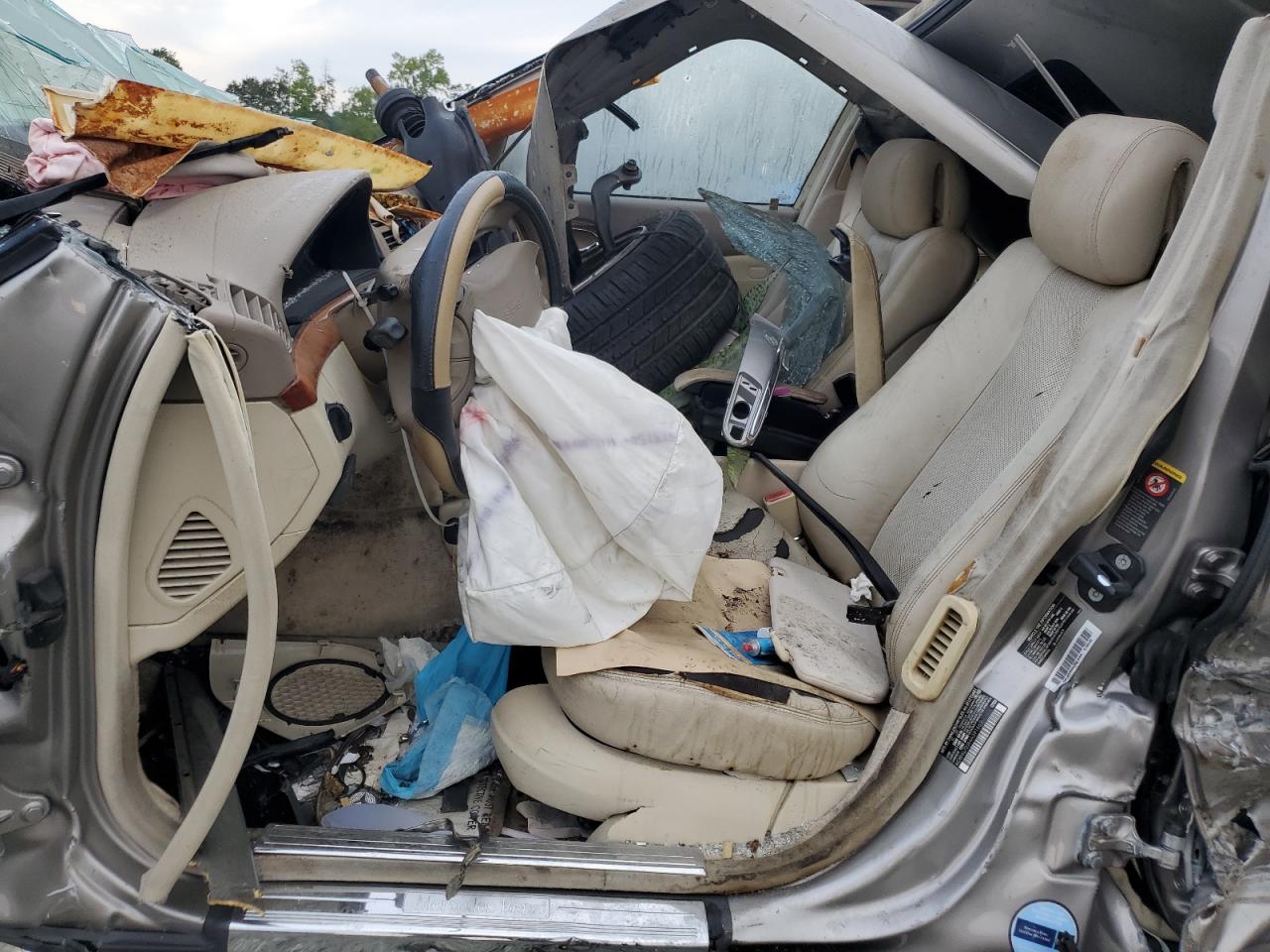 2004 Mercedes-benz S 430 Tan vin: WDBNG70J44A391669