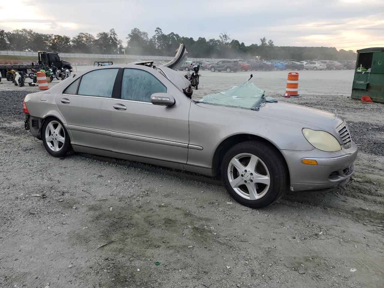 2004 Mercedes-benz S 430 Tan vin: WDBNG70J44A391669