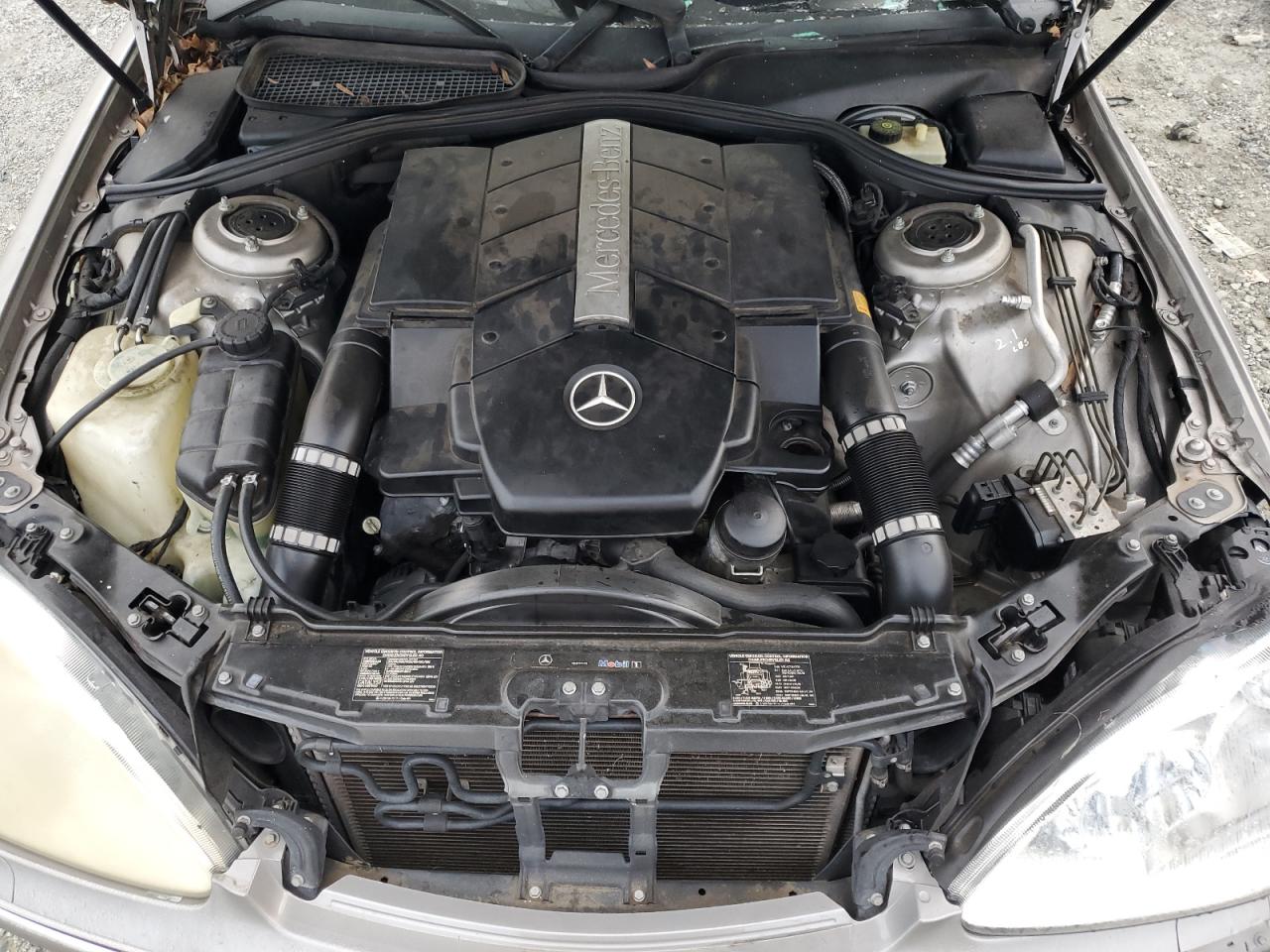 2004 Mercedes-benz S 430 Tan vin: WDBNG70J44A391669