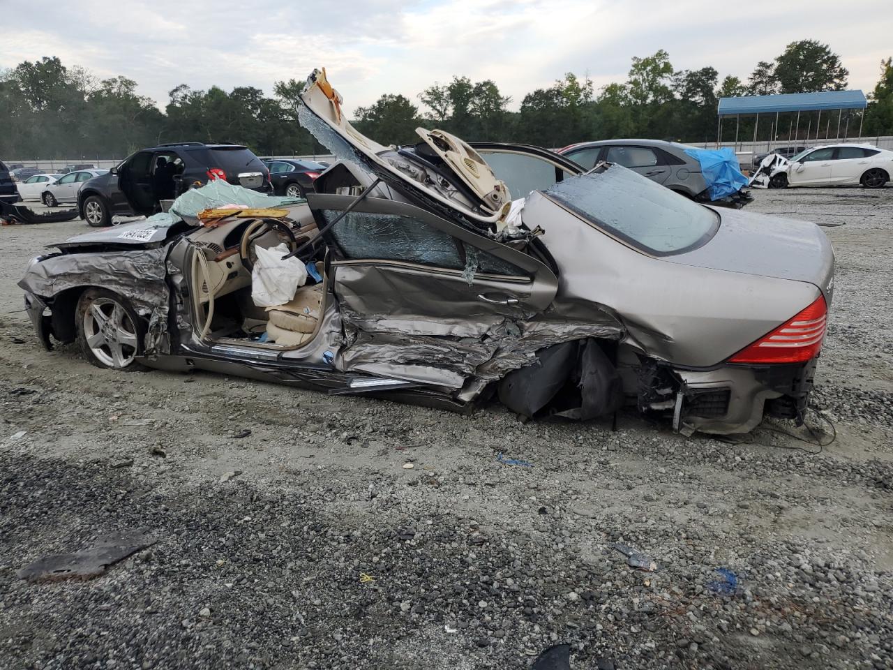 2004 Mercedes-benz S 430 Tan vin: WDBNG70J44A391669