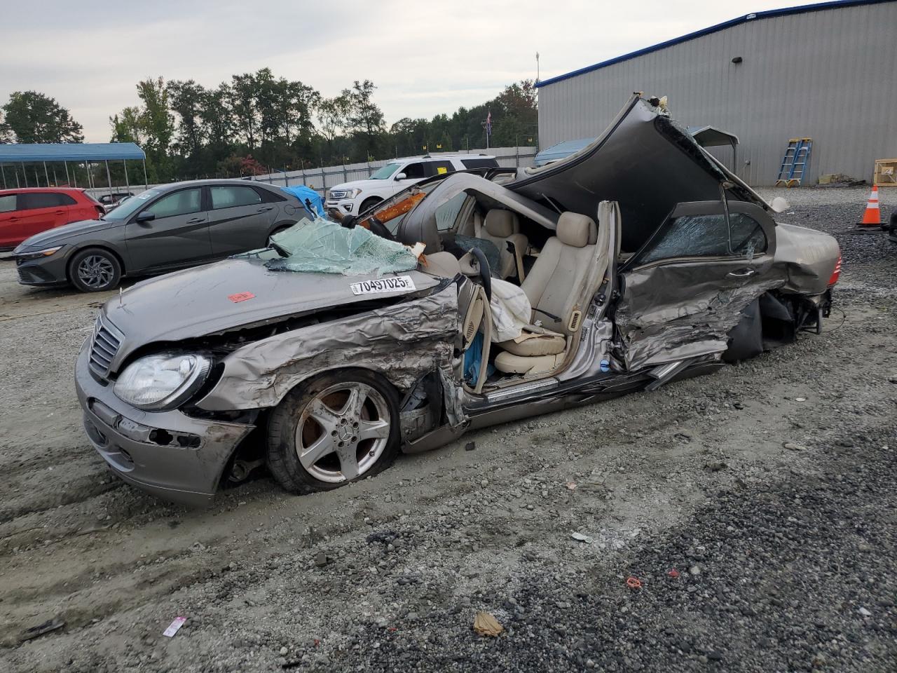 2004 Mercedes-benz S 430 Желто-коричневый vin: WDBNG70J44A391669