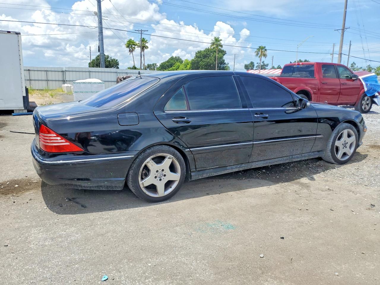 2004 Mercedes-benz S 430 Black vin: WDBNG70J44A408017