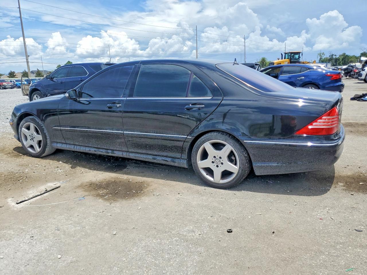 2004 Mercedes-benz S 430 Black vin: WDBNG70J44A408017