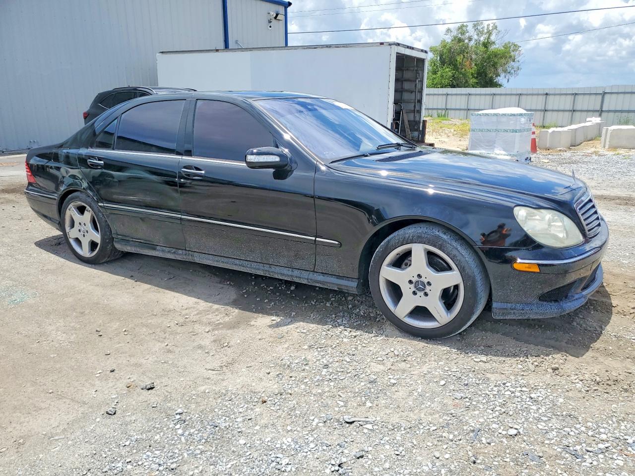 2004 Mercedes-benz S 430 Black vin: WDBNG70J44A408017