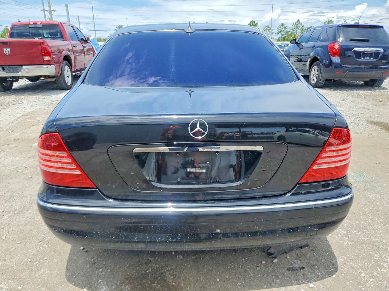 2004 Mercedes-benz S 430 Black vin: WDBNG70J44A408017