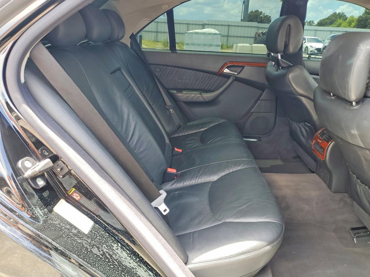 2004 Mercedes-benz S 430 Black vin: WDBNG70J44A408017