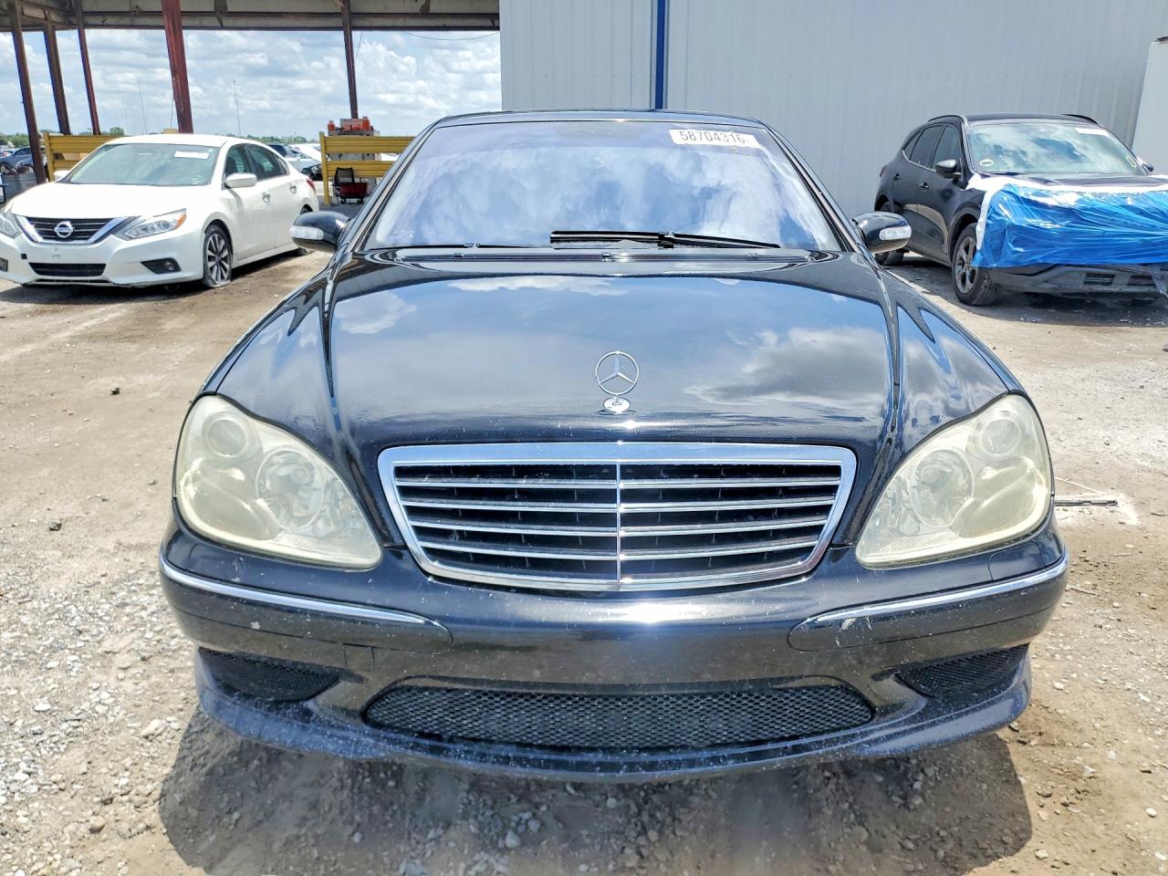 2004 Mercedes-benz S 430 Black vin: WDBNG70J44A408017