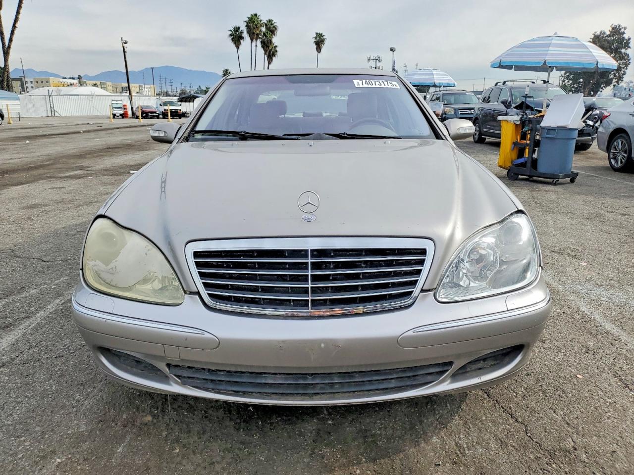 2004 Mercedes-benz S 430 Gray vin: WDBNG70J44A415128