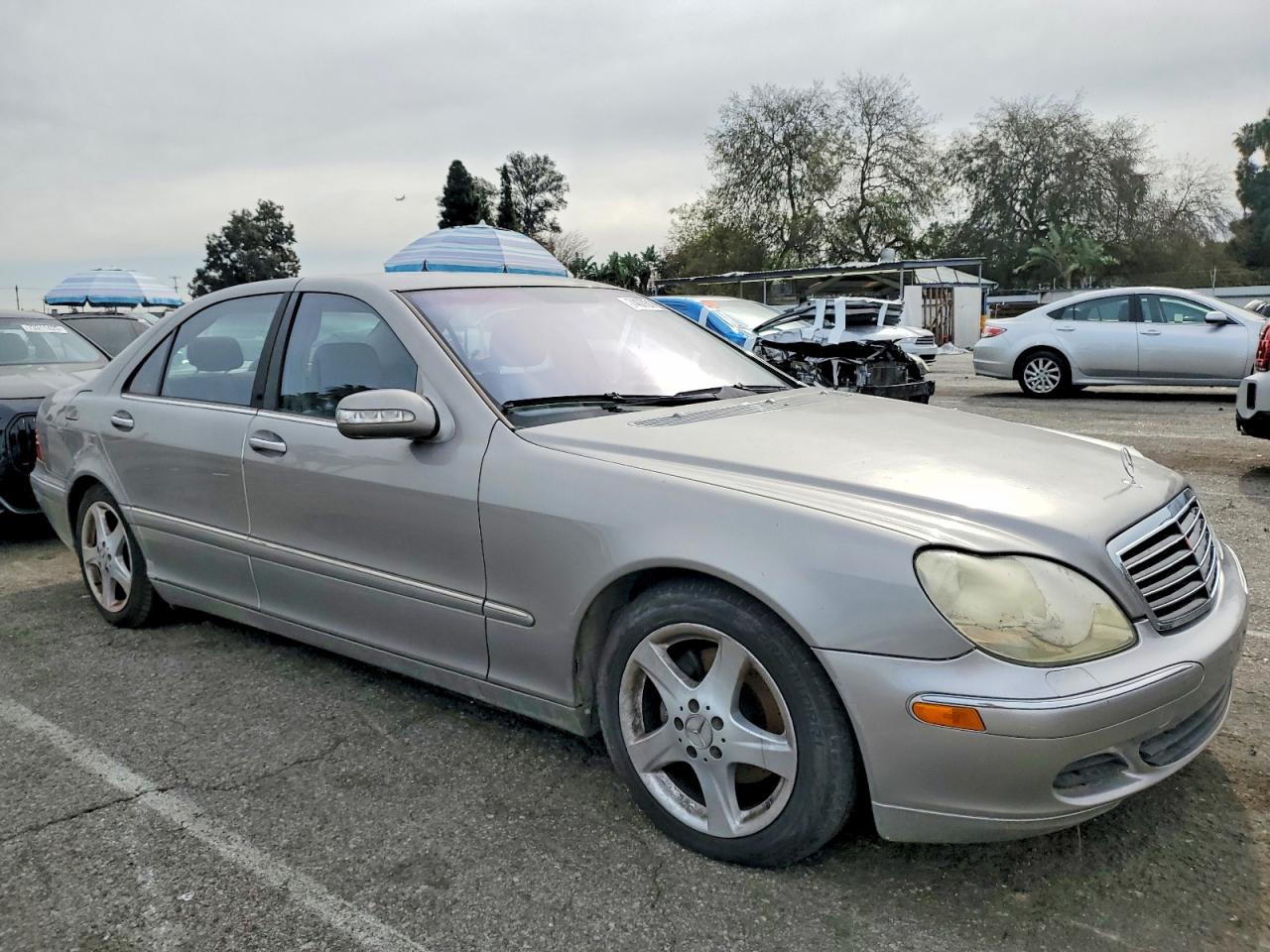 2004 Mercedes-benz S 430 Gray vin: WDBNG70J44A415128