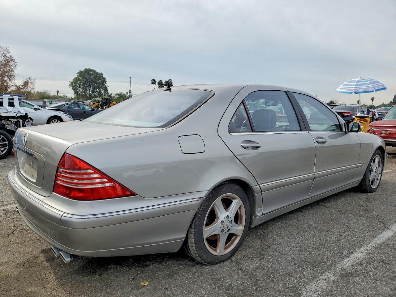 2004 Mercedes-benz S 430 Gray vin: WDBNG70J44A415128