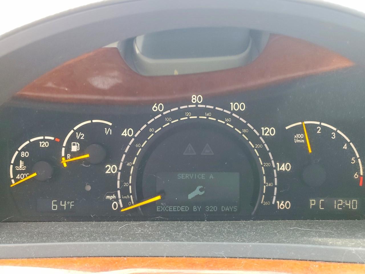 2004 Mercedes-benz S 430 Gray vin: WDBNG70J44A415128