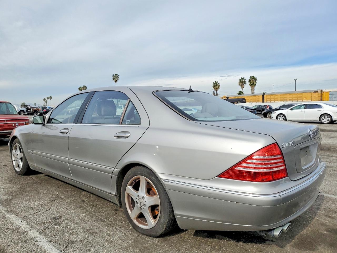 2004 Mercedes-benz S 430 Gray vin: WDBNG70J44A415128