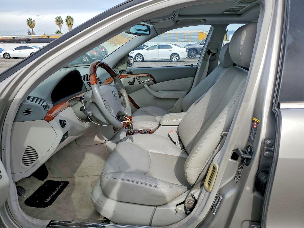 2004 Mercedes-benz S 430 Gray vin: WDBNG70J44A415128