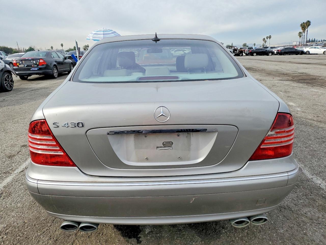 2004 Mercedes-benz S 430 Gray vin: WDBNG70J44A415128