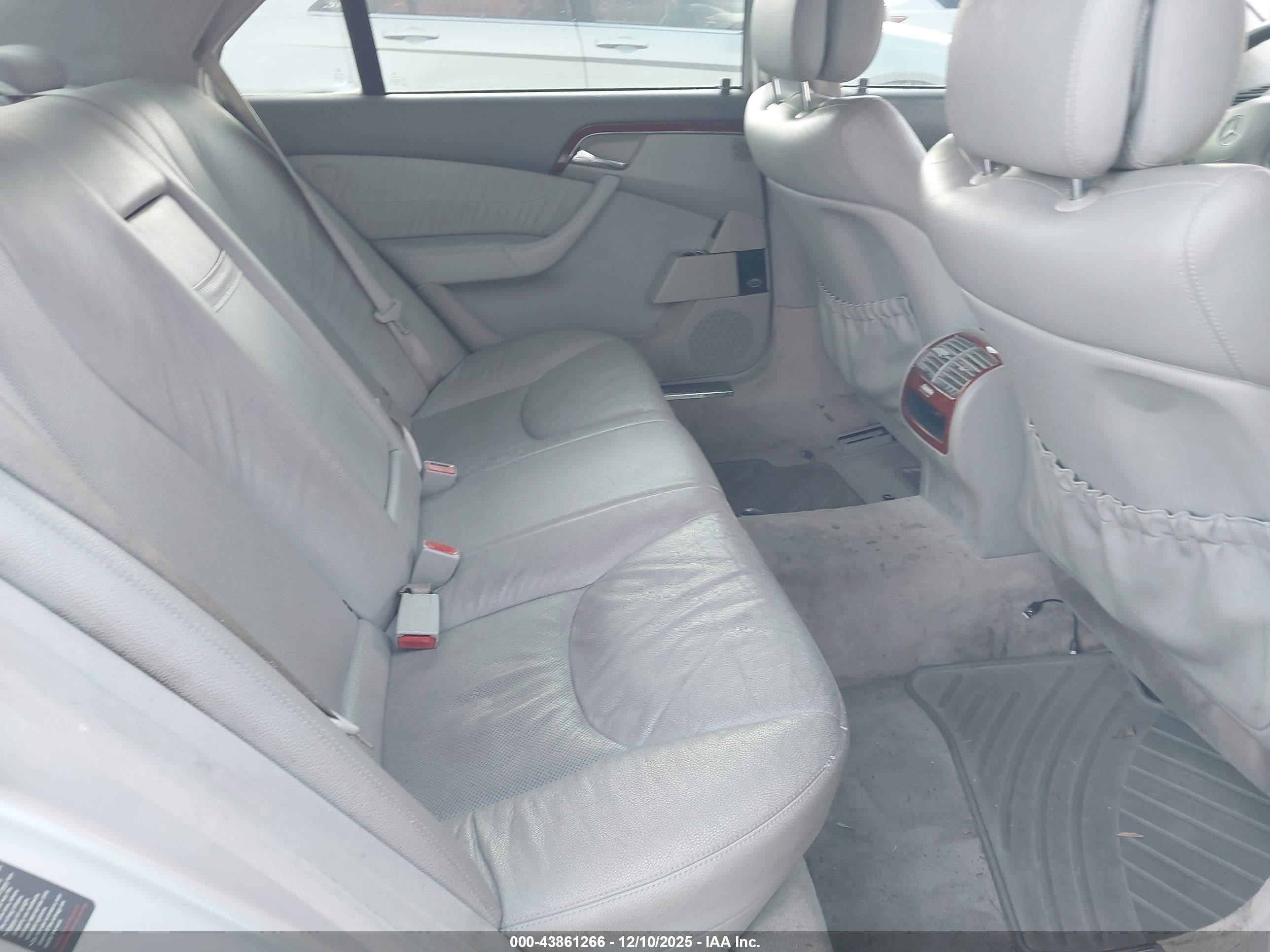 2006 Mercedes-benz S 430   Silver vin: WDBNG70J46A483285