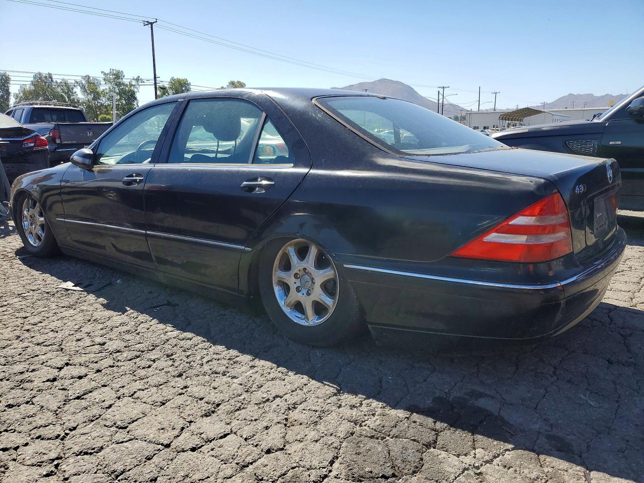 2000 Mercedes-benz S 430 Black vin: WDBNG70J4YA091071