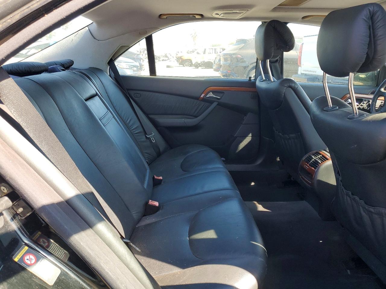 2000 Mercedes-benz S 430 Black vin: WDBNG70J4YA091071