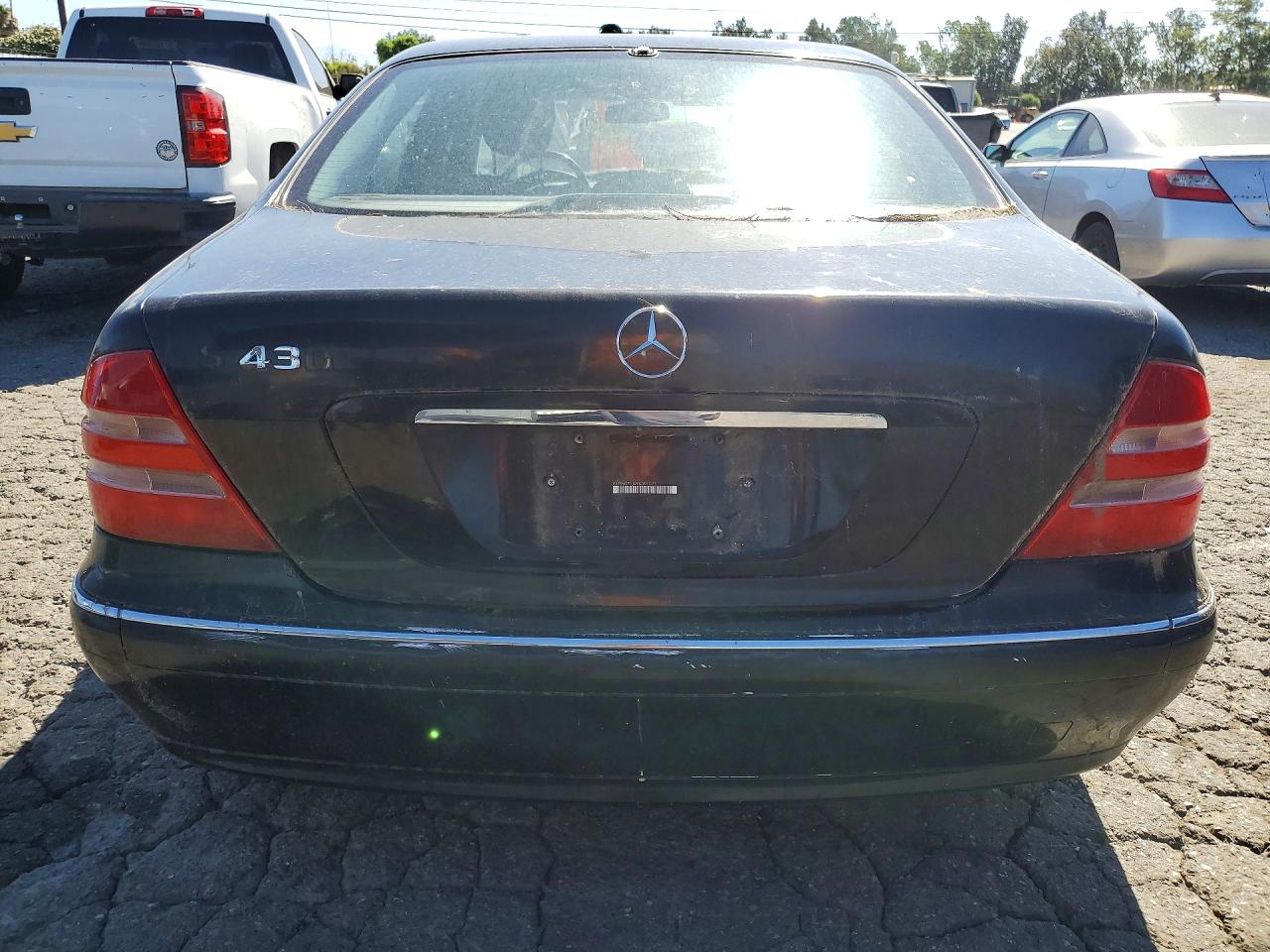 2000 Mercedes-benz S 430 Black vin: WDBNG70J4YA091071