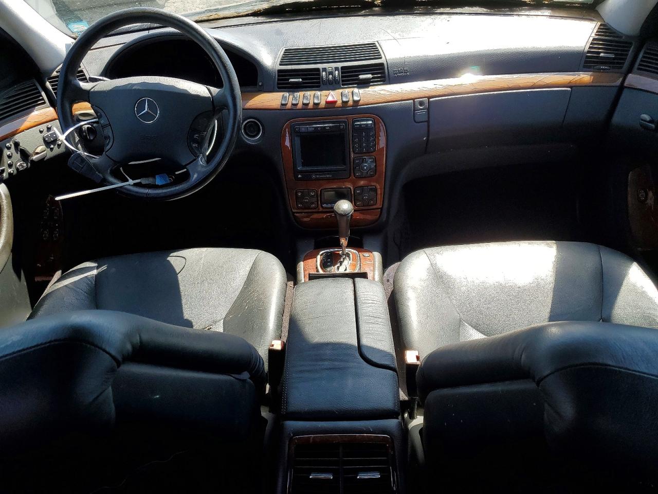 2000 Mercedes-benz S 430 Black vin: WDBNG70J4YA091071