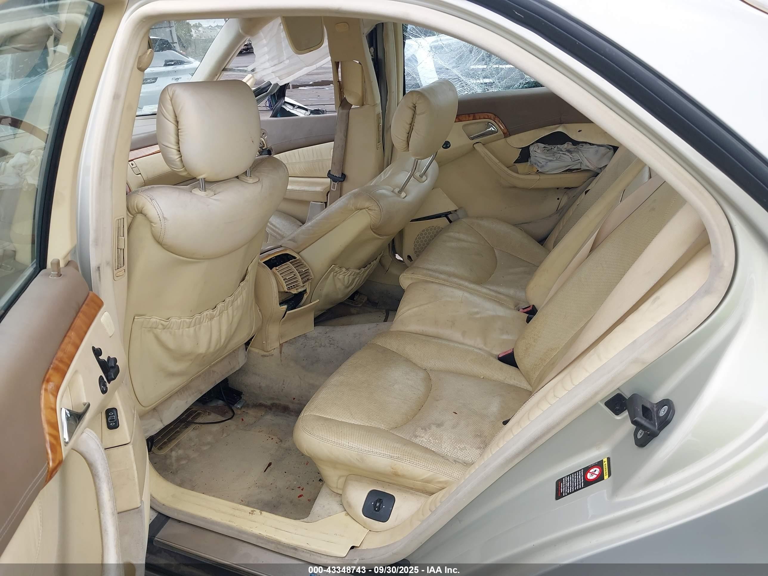 2000 Mercedes-benz S 430   Gray vin: WDBNG70J4YA095170