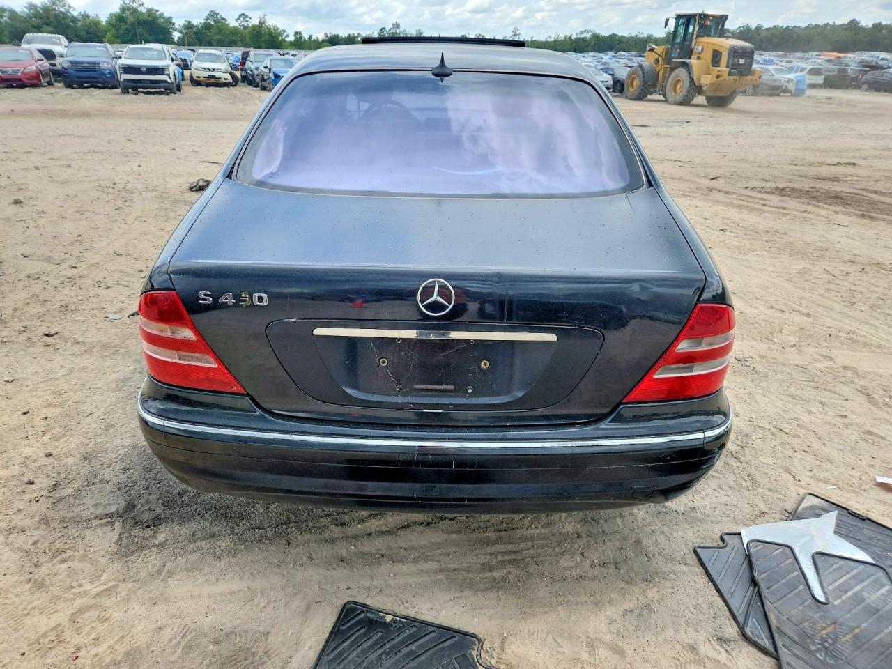2001 Mercedes-benz S 430 Black vin: WDBNG70J51A214382