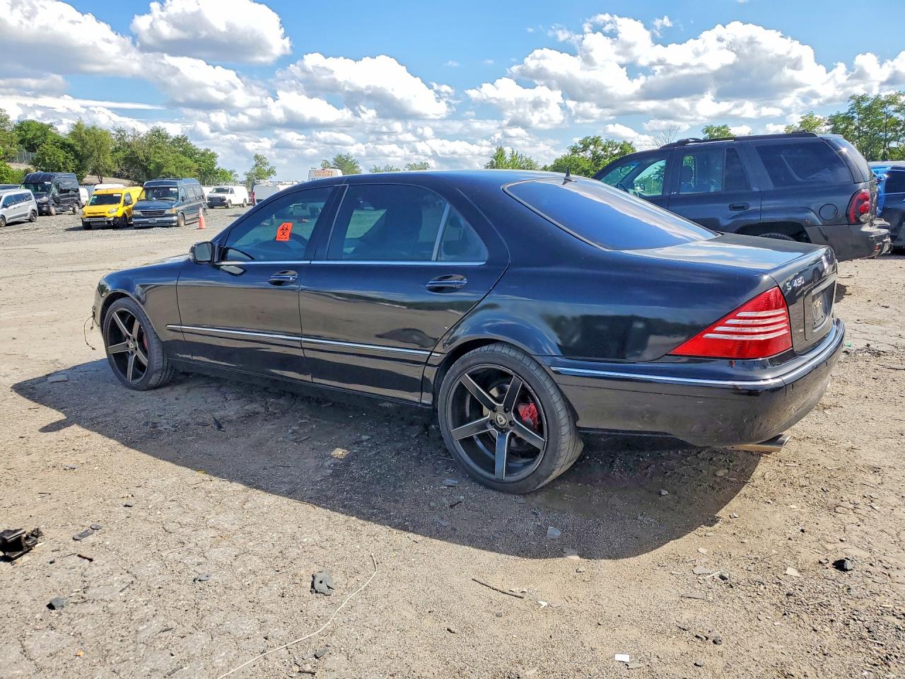 2001 Mercedes-benz S 430 Black vin: WDBNG70J51A222272