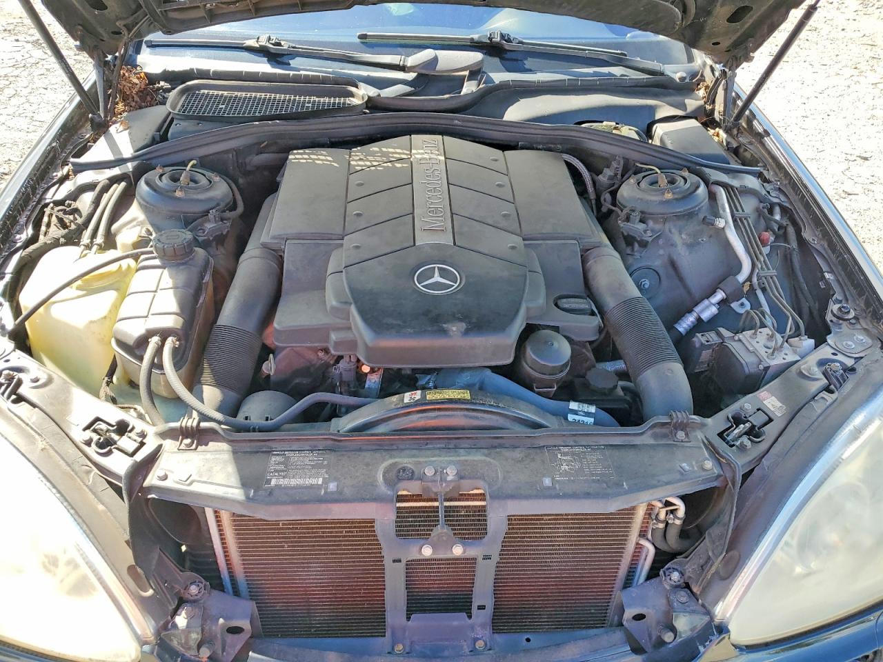 2001 Mercedes-benz S 430 Black vin: WDBNG70J51A222272