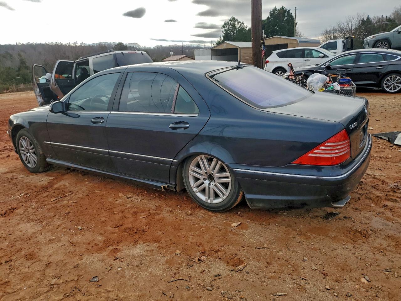 2003 Mercedes-benz S 430 Blue vin: WDBNG70J53A371297