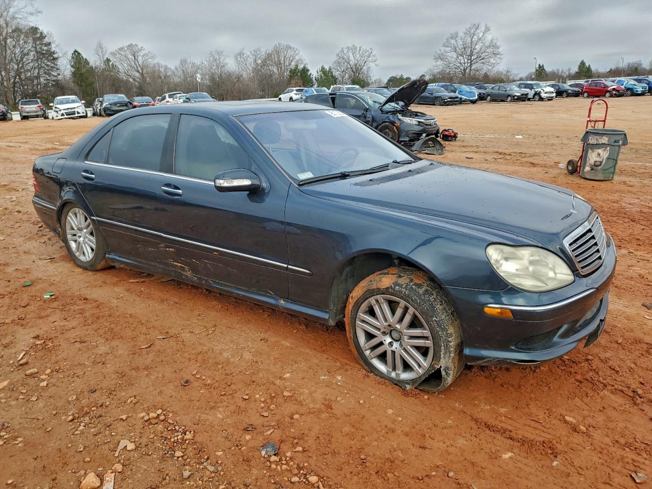 2003 Mercedes-benz S 430 Blue vin: WDBNG70J53A371297