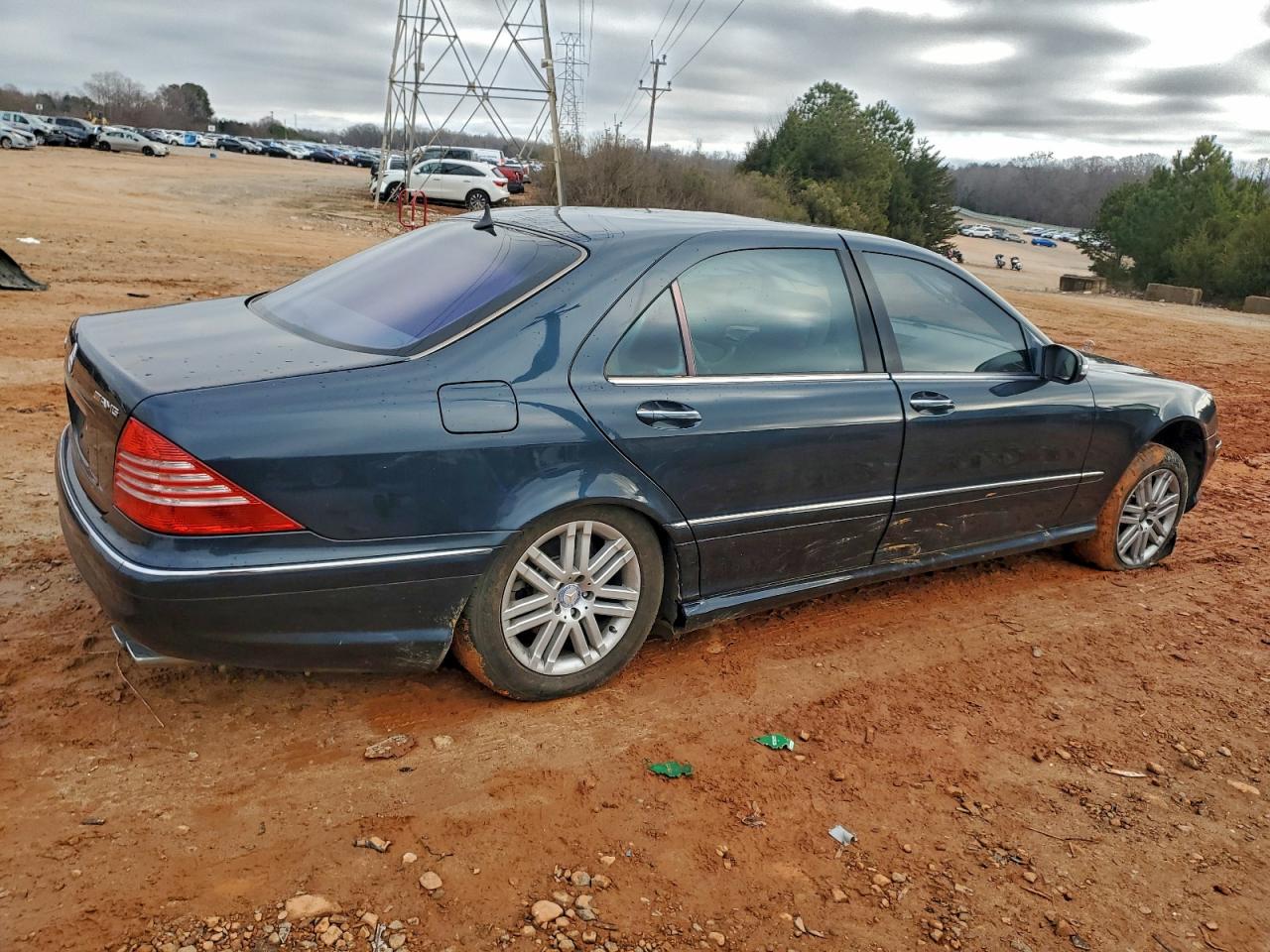 2003 Mercedes-benz S 430 Blue vin: WDBNG70J53A371297