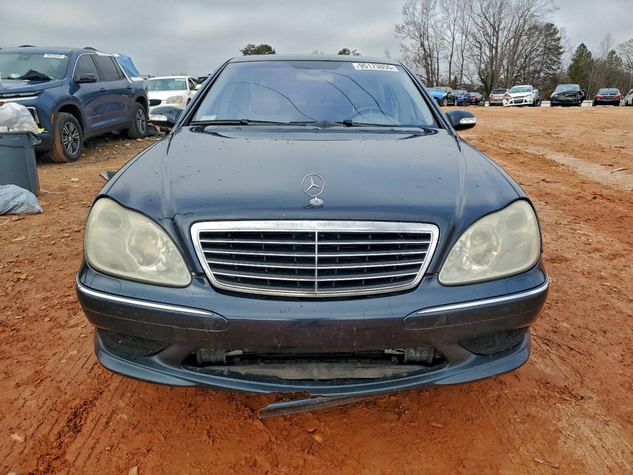 2003 Mercedes-benz S 430 Blue vin: WDBNG70J53A371297