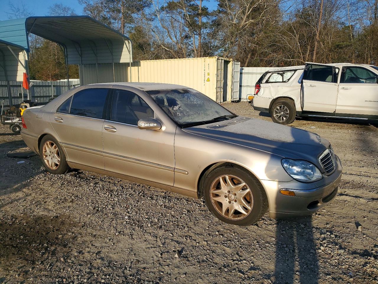 2003 Mercedes-benz S 430 Gold vin: WDBNG70J53A373440
