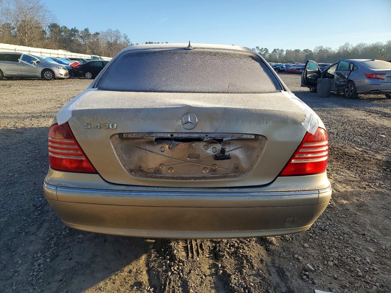 2003 Mercedes-benz S 430 Gold vin: WDBNG70J53A373440