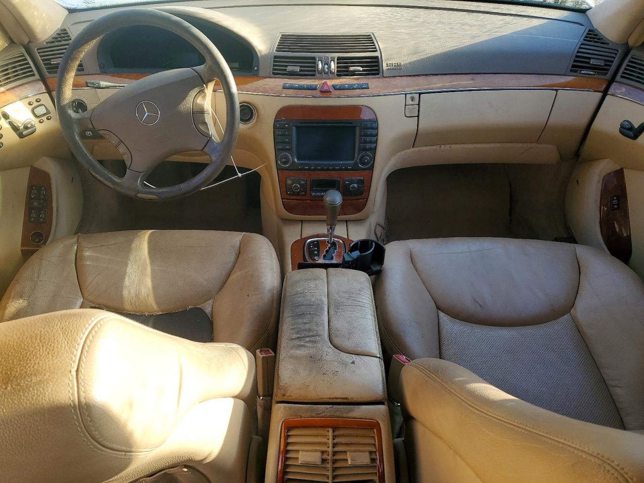 2003 Mercedes-benz S 430 Gold vin: WDBNG70J53A373440