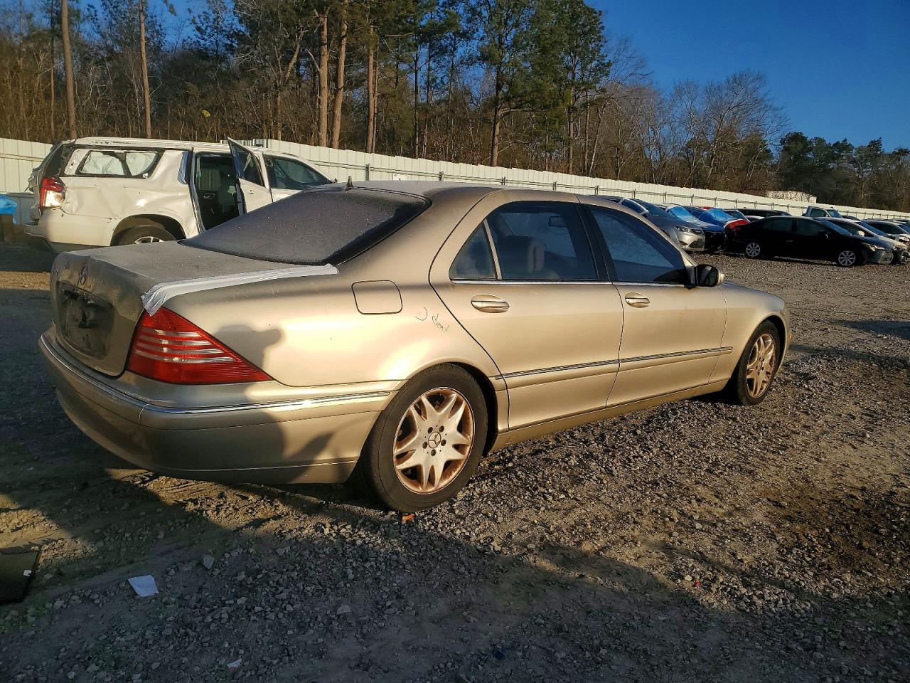 2003 Mercedes-benz S 430 Gold vin: WDBNG70J53A373440