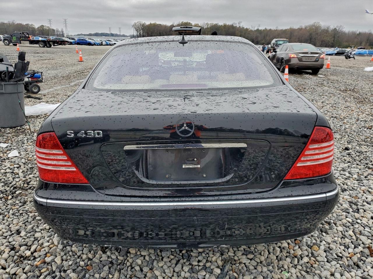 2004 Mercedes-benz S 430 Black vin: WDBNG70J54A402016