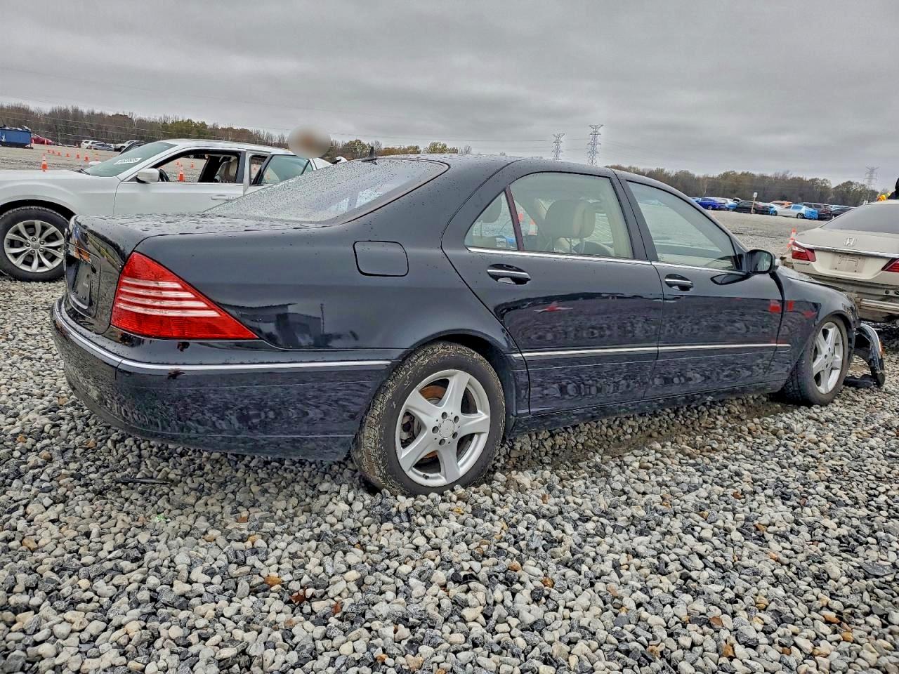 2004 Mercedes-benz S 430 Black vin: WDBNG70J54A402016