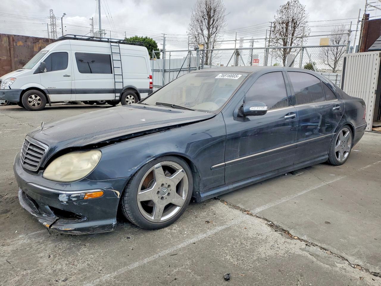 2004 Mercedes-benz S 430 Синий vin: WDBNG70J54A412741