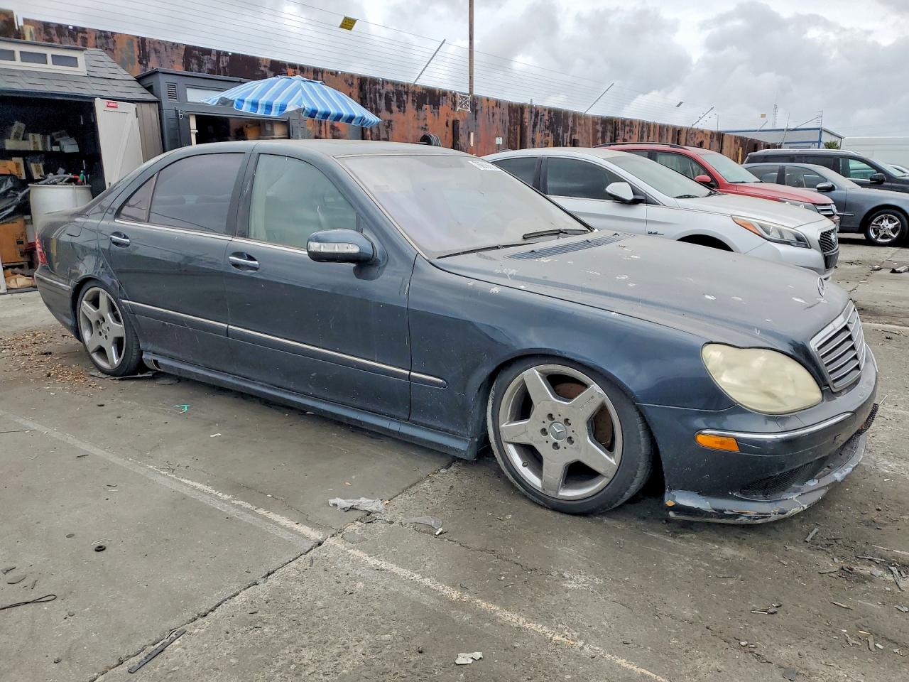 2004 Mercedes-benz S 430 Синий vin: WDBNG70J54A412741